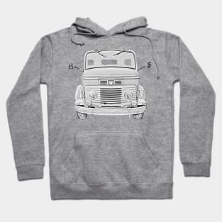 Commer 1950s classic heavy lorry Hoodie